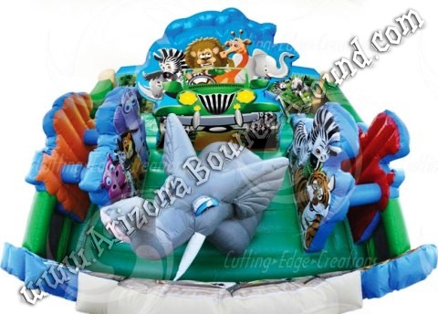 Zoo Themed bounce house Rental Denver CO